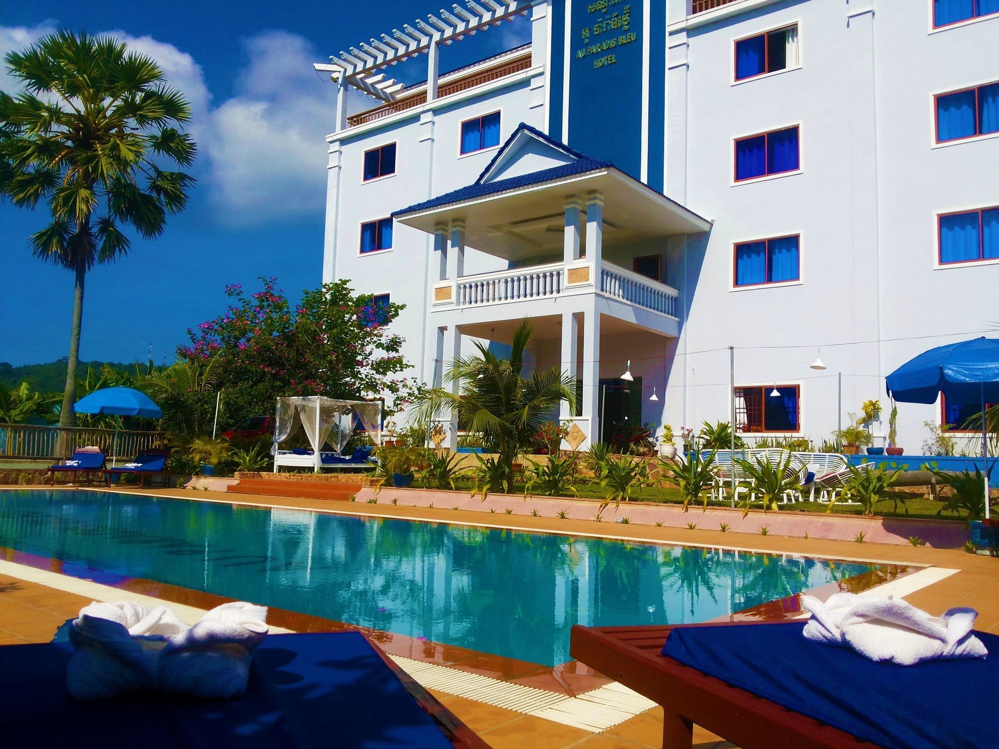 Au Paradis Bleu Kep Exterior foto
